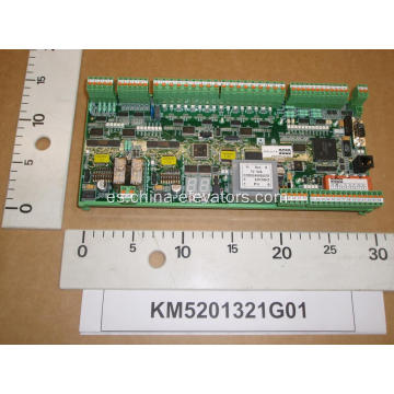 Placa base KM5201321G01 EMB 501-B para escaleras mecánicas KONE